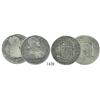 Image 1 : Lot of 2 Guatemala bust 2R of Charles IV: 1791M and 1796M.