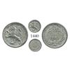Image 1 : Guatemala, 1/4 real, 1861.
