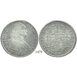 Mexico City, Mexico, bust 8 reales, Charles IV, 1795FM.