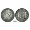 Image 1 : Mexico City, Mexico, bust 2 reales, Charles III, 1778/7FF.
