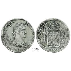 Guadalajara, Mexico (War of Independence), 8 reales, Ferdinand VII, 1813MR.