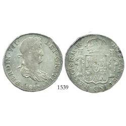 Guadalajara, Mexico (War of Independence), 8 reales, Ferdinand VII, 1815MR.