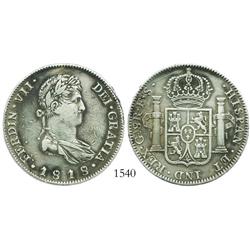 Guadalajara, Mexico (War of Independence), 8 reales, Ferdinand VII, 1818FS.