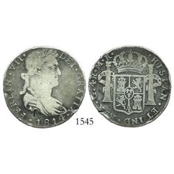 Guadalajara, Mexico (War of Independence), 4 reales, Ferdinand VII, 1814MR, large bust.