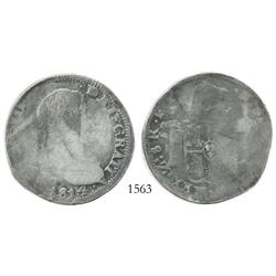 Zacatecas, Mexico (War of Independence), 8 reales, Ferdinand VII, 1814FP.