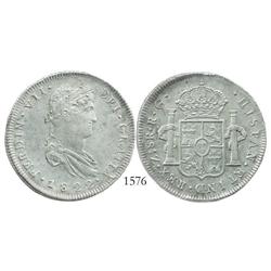 Zacatecas, Mexico (War of Independence), 8 reales, Ferdinand VII, 1822RG.