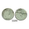 Image 1 : Zacatecas, Mexico (War of Independence), 1/2 real, Ferdinand VII, 1812, provisional issue.