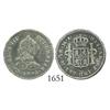 Image 1 : Lima, Peru, bust 1 real, Charles III, 1776MJ, desirable date.