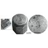 Image 1 : Madrid, Spain, steel trial die for Charles IV bust in 1/2-real size engraved by Gonzales de Sepulved