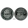 Image 1 : Great Britain, silver Hollandia medallion (ca. 1987), made from silver from the ship.
