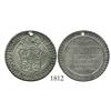 Image 1 : San Luis Potosi, Mexico, silver 2 reales-sized proclamation medal, Charles IV, 1790.