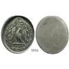 Image 1 : Panama, silver medal "GIBRALTAR DE AMERICA", early 1800s, extremely rare.