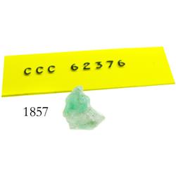 Natural emerald, 1.09 carats.