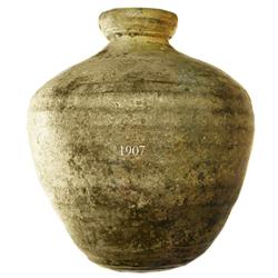 Earthenware olive jar (spherical).