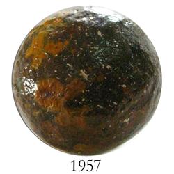 Iron grapeshot.