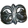 Image 3 : Early Navajo Sterling Silver Sand Cast Cuff Bracelet Vintage
