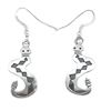 Image 1 : Navajo Snake Dangle Earrings Sterling Silver I. Gene