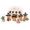 Image 1 : Vintage Southwest Clay Nativity Set