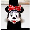 Image 1 : Zuni Minnie Mouse Ring Sz 6 Adjustable Don Dewa Sterling Silver Disney Character