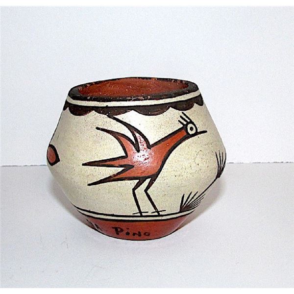 Vintage Zia Edwina Pino Bird Mini Pottery