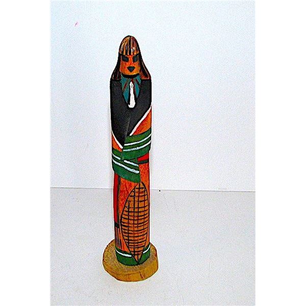 Hopi Cottonwood Hand Carved Kachina Katsin Mana