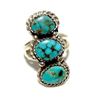 Image 1 : Navajo Royston Turquoise Ring Sz 6 Sterling Silver Signed Native