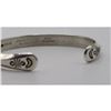 Image 5 : Navajo Sterling Carinated Ingot Double Sided Cuff Bracelet R Secatero