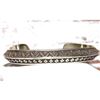 Image 1 : Navajo Sterling Carinated Ingot Double Sided Cuff Bracelet R Secatero