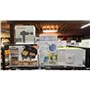 Image 1 : RICE COOKER, LED VANITY MIRROR SET, POWER PERCUSSION MASSAGER & 2-BASKET AIR FRYER