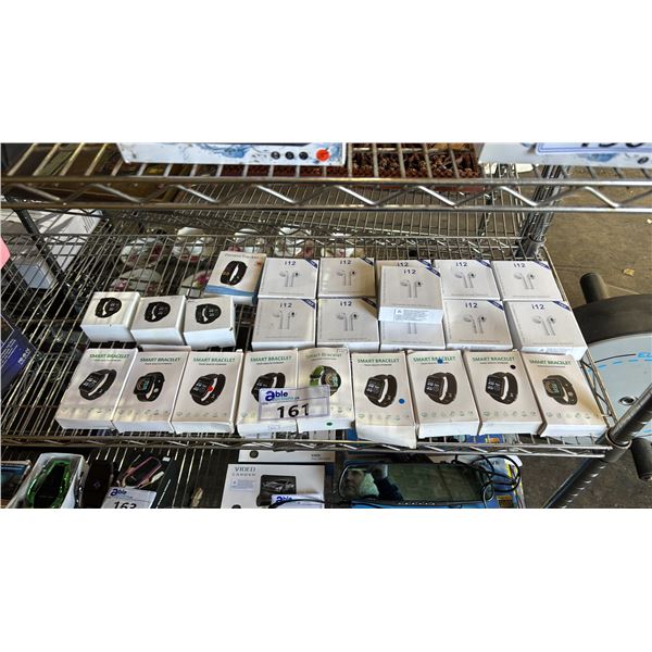 ASSORTED SMART WATCHES & WIRELESS EAR BUDS
