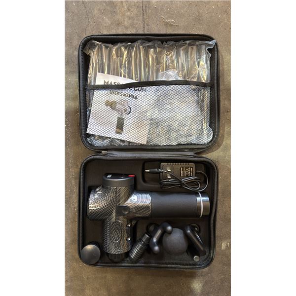 MASSAGE GUN IN SOFT CARRY CASE
