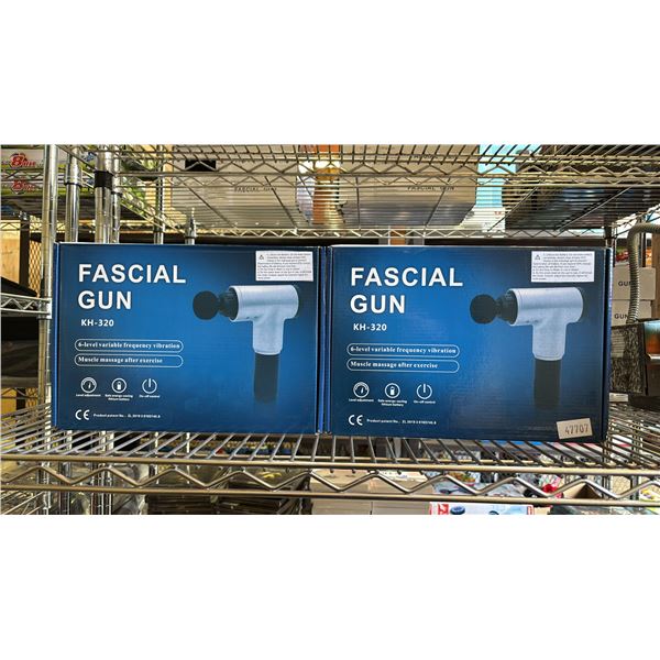 (2) KH-320 FASCIAL MASSAGE GUNS