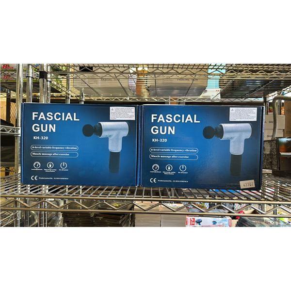 (2) KH-320 FASCIAL MASSAGE GUNS