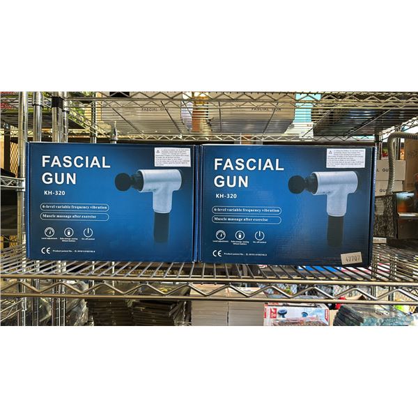 (2) KH-320 FASCIAL MASSAGE GUNS