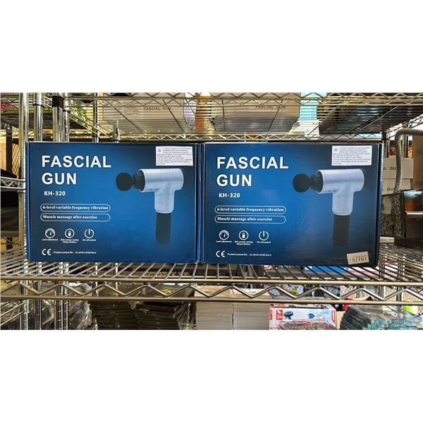 (2) KH-320 FASCIAL MASSAGE GUNS