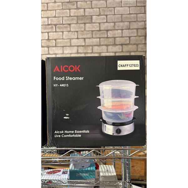 AICOOK FOOD STEAMER - MODEL: HY-44015