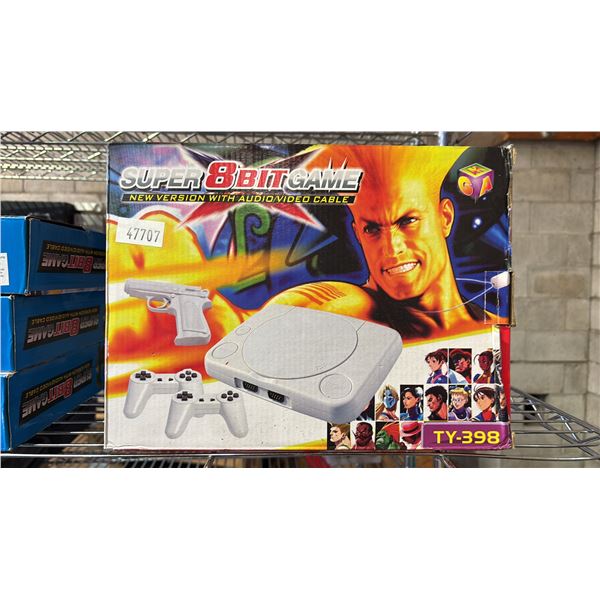 SUPER 8 BIT GAME TY-398 CONSOLE