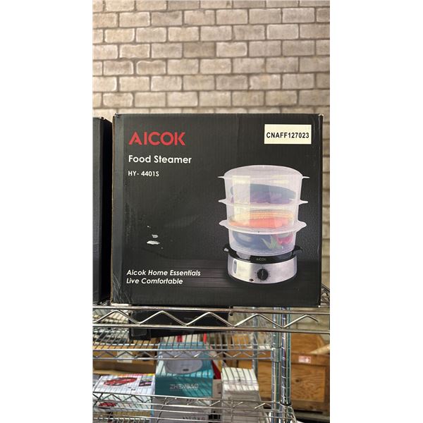 AICOOK FOOD STEAMER - MODEL: HY-44015