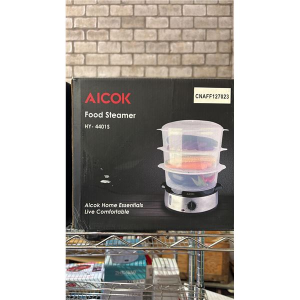 AICOOK FOOD STEAMER - MODEL: HY-44015