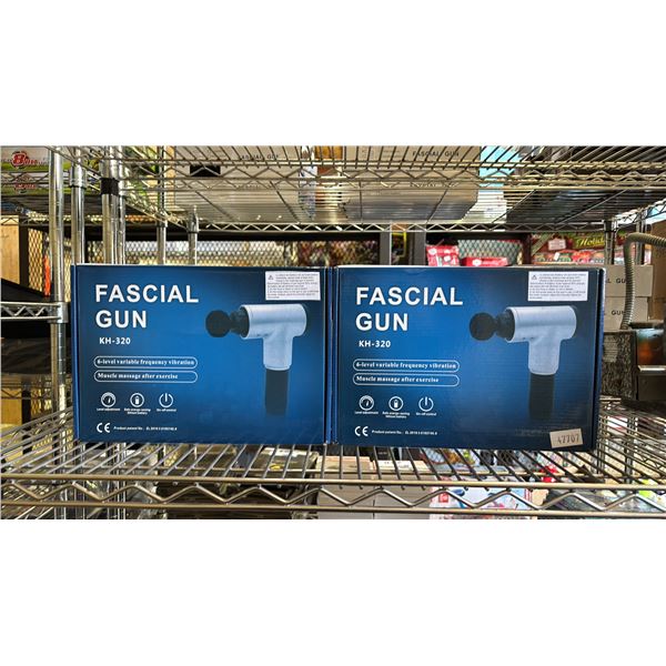 (2) KH-320 FASCIAL MASSAGE GUNS