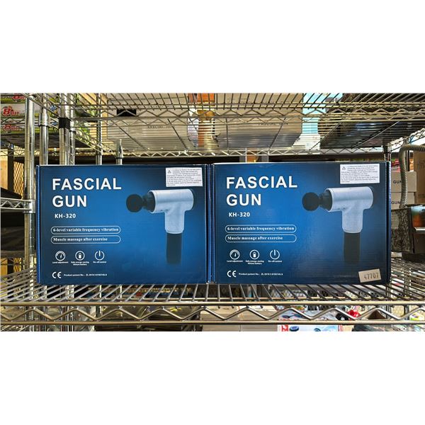 (2) KH-320 FASCIAL MASSAGE GUNS