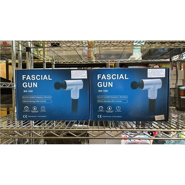 (2) KH-320 FASCIAL MASSAGE GUNS