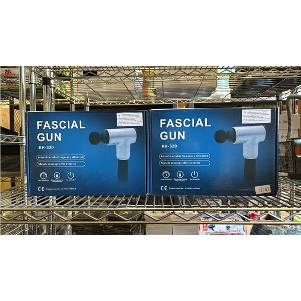 (2) KH-320 FASCIAL MASSAGE GUNS
