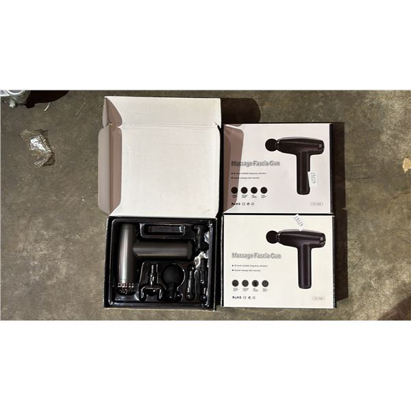 (3) MASSAGE FASCIA GUNS