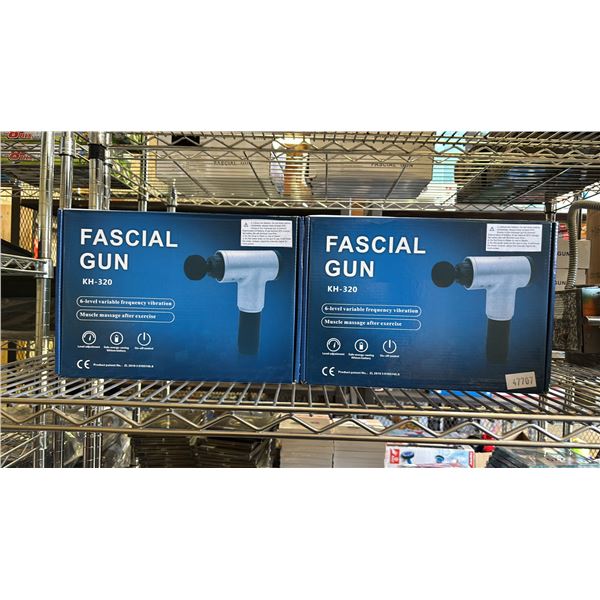 (2) KH-320 FASCIAL MASSAGE GUNS