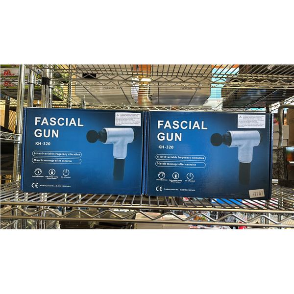 (2) KH-320 FASCIAL MASSAGE GUNS