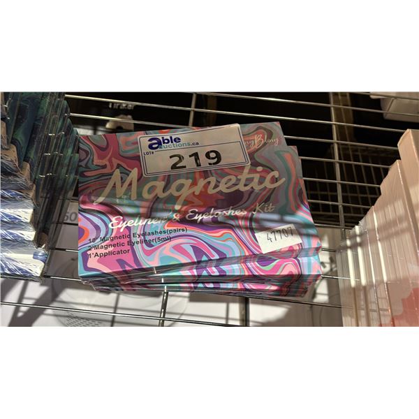 (4) BLING BLING MAGNETIC EYELASHES & EYELINER KITS