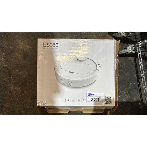 ES350 ROBOTIC VACUUM CLEANER