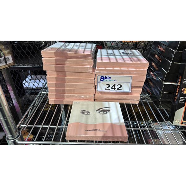 (18) M5 LASHES MAGNETIC EYELASHES & EYELINER SETS