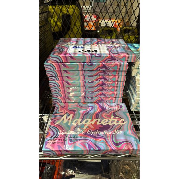 (10) BLING BLING MAGNETIC EYELASHES & EYELINER KITS